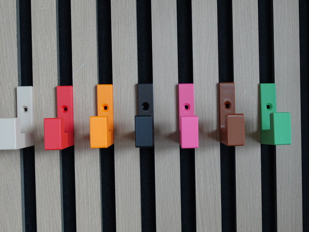 Black Slat Wall Hook