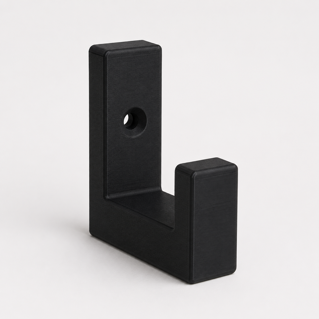 Black Slat Wall Hook