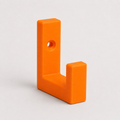 Orange Slat Wall Hook