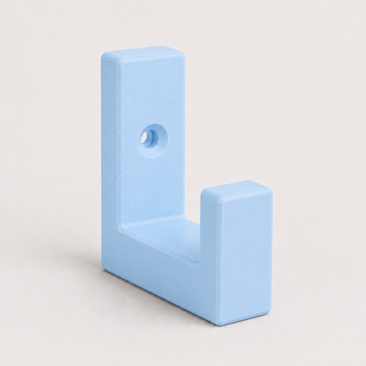 Baby Blue Slat Wall Hook