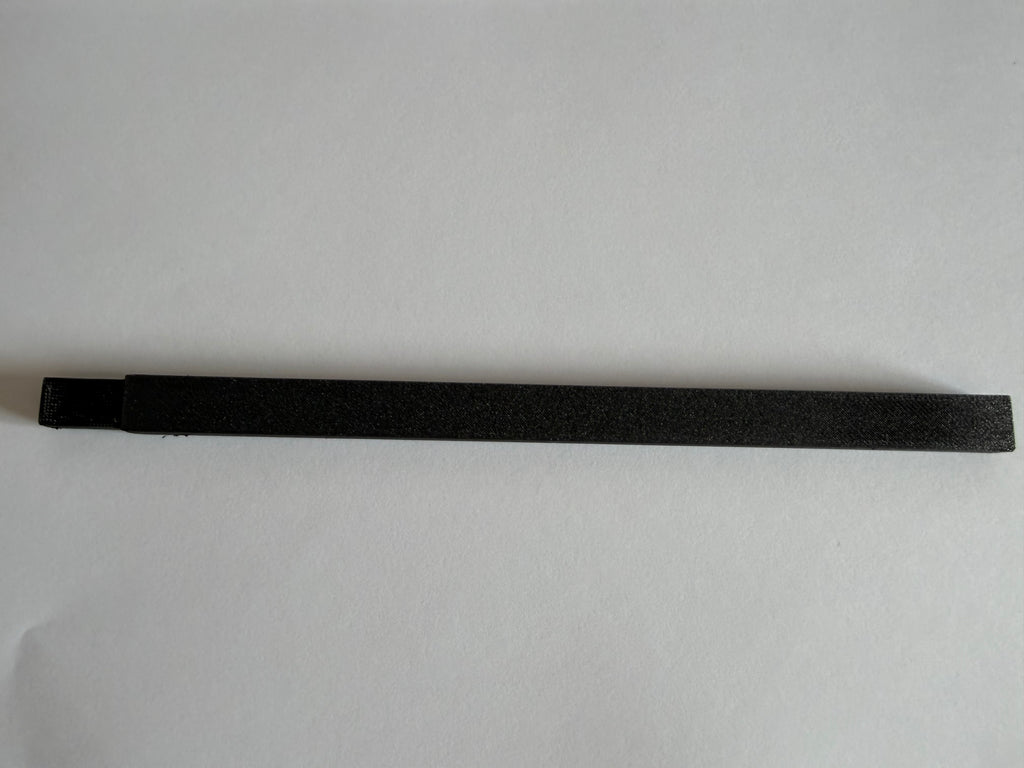 Cable Duct Cover for Slat Walls — Interlocking