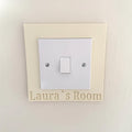 Modern Light Switch Cover | UK Single Switch, Easy Install