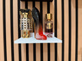 Floating Perfume Shelf for Slat Wall | Minimal Fragrance Organizer