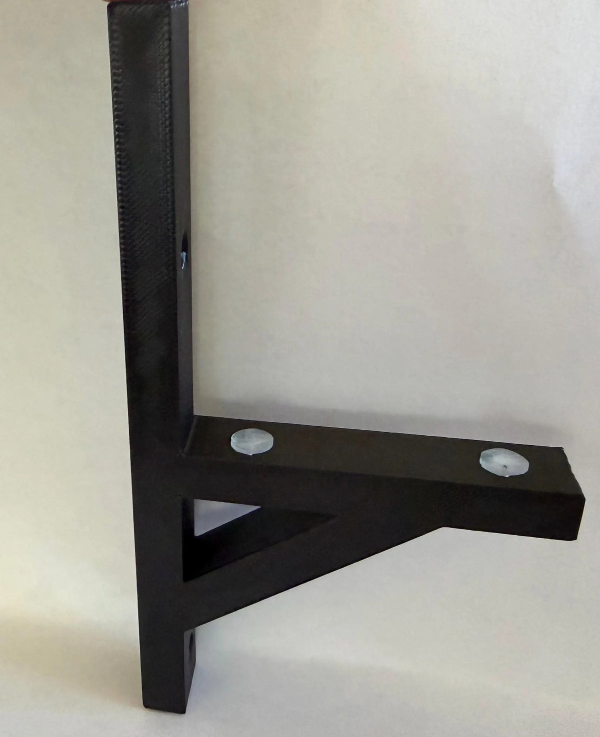 Soundbar Brackets for Acoustic Slat Walls — Matte Black, Pair