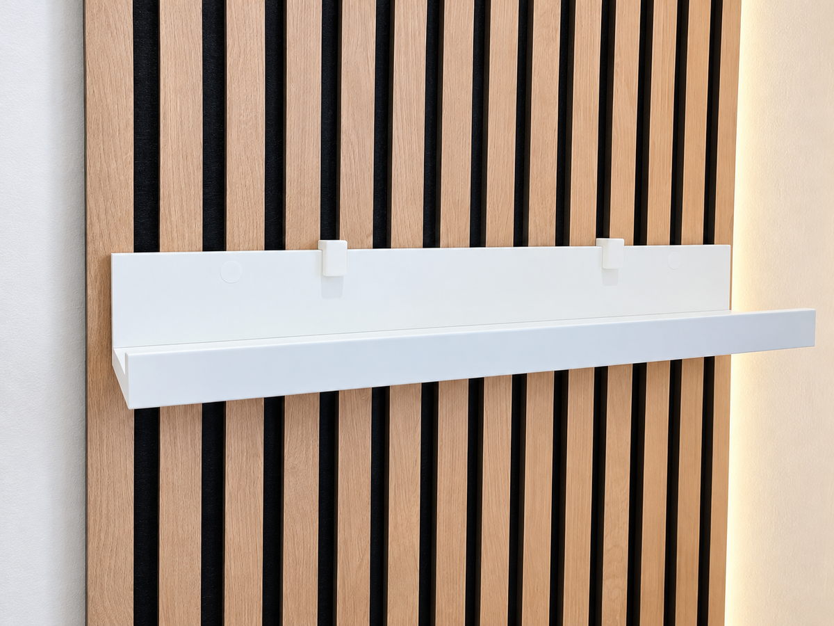 MOSSLANDA shelf brackets for acoustic slat wall